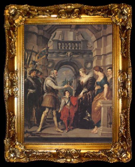 framed  Peter Paul Rubens The Landing at Marseilles (mk05), ta009-2